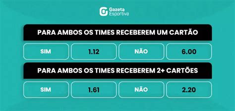 bet365 cartao vermelho vale 2|Para Ambos Os Times Receberem 2+ Cartões: Como Funciona .